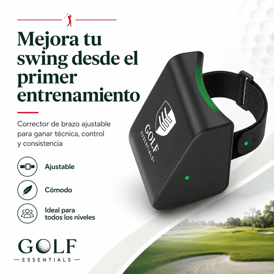 Corrector de Swing de Golf Ajustable | Golf Essentials Swing Trainer