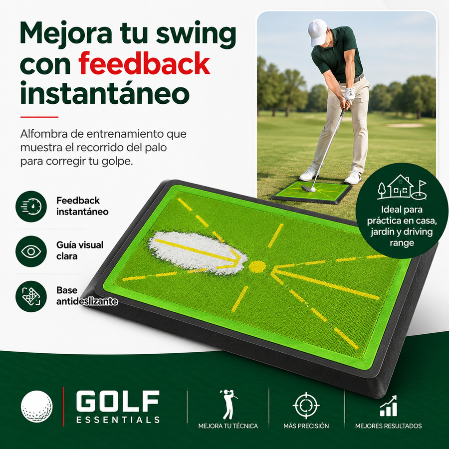 Alfombra de Entrenamiento de Swing | Golf Essentials